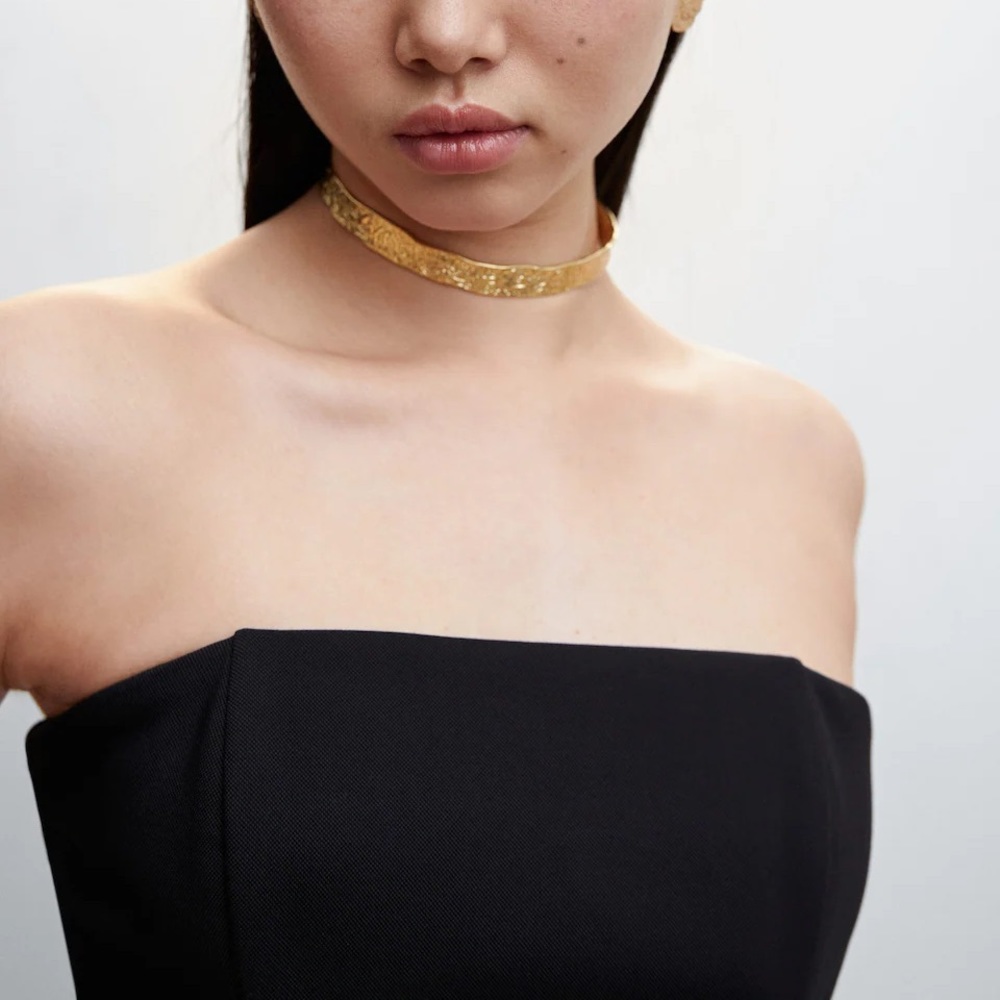 NWT MANGO Corset style top SIZE S - Picture 4 of 9